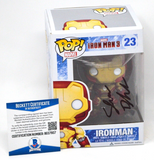Shane Black Signed Autograph Funko Pop Figure Iron Man 3 Director 23 Beckett COA