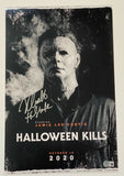 Nick Castle Signed Halloween Kills 11x17 Poster Photo Michael Myers Beckett COA