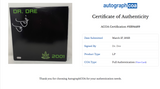 Dr. Dre Signed Autograph 2001 Vinyl Record Album LP NWA The Chronic Rap ACOA COA