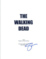 Steven Yeun Signed Autographed THE WALKING DEAD Pilot Episode Script COA VD