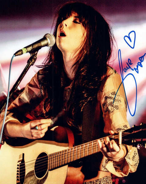 Faye O'Rourke Signed Autographed 8x10 Photo Little Green Cars Singer COA VD