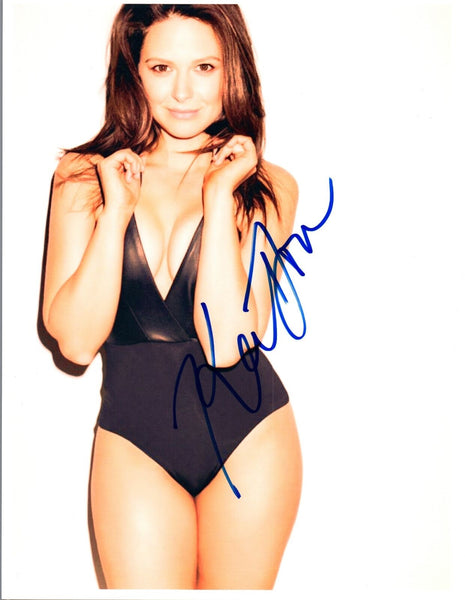 Katie Lowes Signed Autographed 8x10 Photo Scandal Actress COA VD