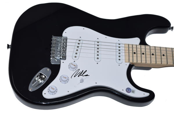 Nate Mendel Signed Autographed Electric Guitar Beckett COA