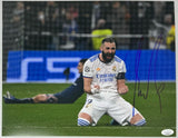 Karim Benzema Signed Autograph 11x14 Photo Real Madrid France Soccer JSA COA