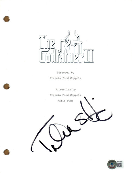Talia Shire Signed Autograph The Godfather Part II 2 Movie Script Beckett COA