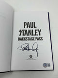 Paul Stanley Signed Autographed Backstage Pass 1st Edition Book Kiss Beckett COA