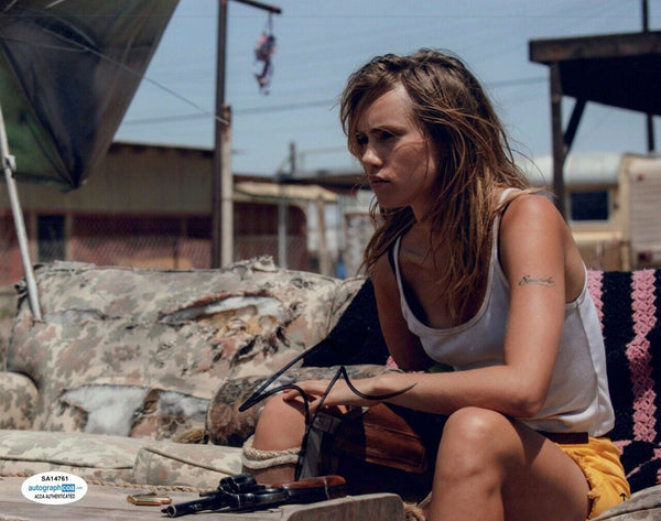 Suki Waterhouse Signed Autograph 8x10 Photo Sexy Model & Actress ACOA COA