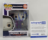 James Jude Courtney Signed Autograph Michael Myers Halloween Funko Pop ACOA COA