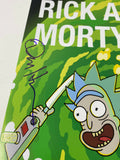 Dan Harmon Signed Autograph 12x18 Poster Photo Rick & Morty Creator Beckett COA