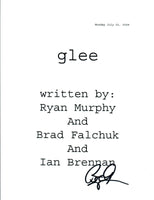 Bradley Buecker Signed Autograph GLEE Pilot Script Director Producer COA