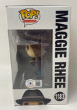 Lauren Cohan Signed Autograph The Walking Dead Maggie Rhee Funko Pop Beckett COA