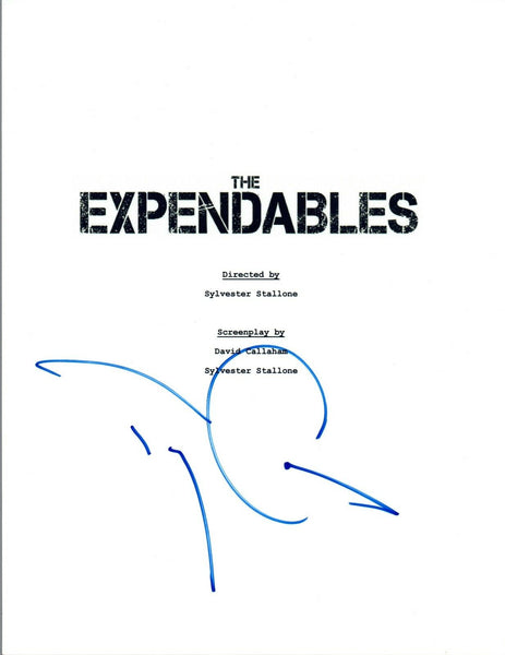 Terry Crews Signed Autographed THE EXPENDABLES Full Movie Script COA VD