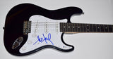 Huey Lewis Signed Autographed Electric Guitar Back To The Future Beckett BAS COA