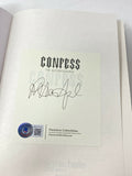 Rob Halford Signed Confess 1st Edition Hardcover Book Judas Priest Beckett COA