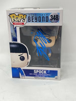 Zachary Quinto Signed Funko Pop Figure Spock Star Trek Beyond Beckett COA