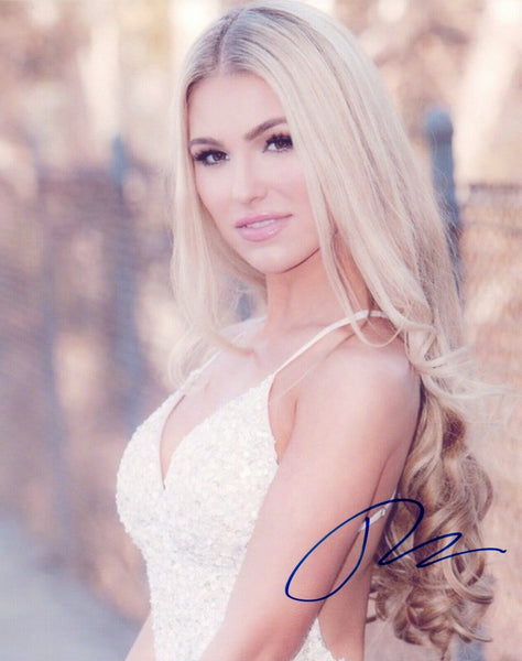 Toneata Morgan Signed Autographed 8x10 Photo Actress Model COA