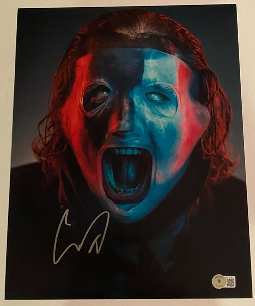 Corey Taylor Signed Autograph 11x14 Photo Slipknot Stone WANYK Beckett COA