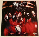 Corey Taylor Signed Slipknot ST Self Titled Album Cover 12x12 Photo BAS COA