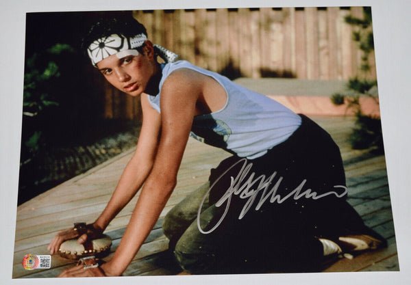 Ralph Macchio Signed Autograph 11x14 Photo The Karate Kid Cobra Kai Beckett COA