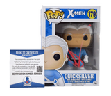 Aaron Taylor-Johnson Signed Funko Pop X-Men Quicksilver Autograph Marvel BAS COA