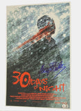 Danny Huston Signed Autographed 30 Days of Night Movie Poster 12x18 Beckett COA