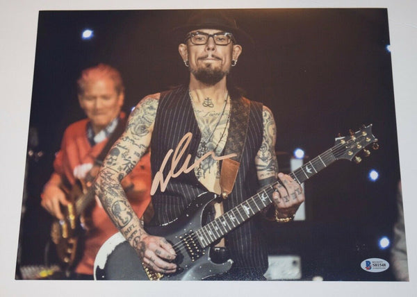 Dave Navarro Signed Autographed 11x14 Photo Jane's Addiction Beckett BAS COA