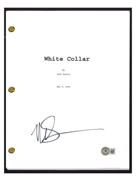 Matt Bomer Signed Autographed White Collar Pilot Script Screenplay Beckett COA