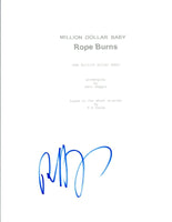 Paul Haggis Signed Autographed MILLION DOLLAR BABY Movie Script COA VD