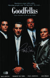 Paul Sorvino Signed Autographed Goodfellas 11x17 Movie Poster Photo Beckett COA