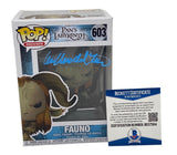 Guillermo Del Toro Signed Funko Pop Figure Fauno Pan's Labyrinth 603 Beckett COA