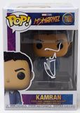 Rish Shah Signed Funko Pop Ms Marvel Kamran 1108 Autograph Beckett COA