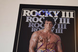 ROCKY III 3 Cast Signed 11x17 Poster Sylvester Stallone Shire Young PSA/DNA COA