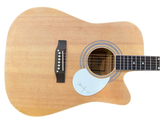 David Byrne Signed Autographed Full Size Acoustic Guitar Talking Heads ACOA COA