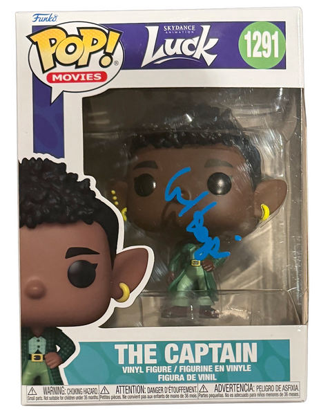 Whoopi Goldberg Signed Funko Pop Luck The Captain #1291 Autograph Beckett COA