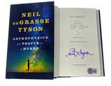 Neil DeGrasse Tyson Signed Astrophysics For People In A Hurry Book Beckett COA