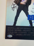 ROCKY V 5 Cast Signed 11x17 Poster Sylvester Stallone Shire Young x4 Beckett COA