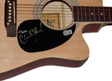 Clint Black Signed Autograph Full Size Acoustic Guitar Country Music Beckett COA