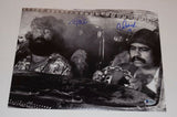 Cheech Marin & Tommy Chong Signed Autographed 11x14 Photo UP IN SMOKE BAS COA