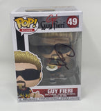 Guy Fieri Signed Autographed Funko Pop Figure #49 Flavortown Chef Beckett COA