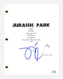 Jeff Goldblum Signed Autographed JURASSIC PARK Movie Script Screenplay ACOA COA