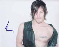 Norman Reedus Signed Autographed 8x10 Photo Daryl The Walking Dead Sexy Pose