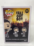 Pete Wentz Signed Funko Pop Rocks Fall Out Boy Pete Wentz #211 Autograph BAS COA