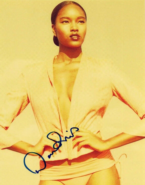 Damaris Lewis Signed Autographed 8x10 Photo Hot Sexy SI Swimsuit Model COA VD