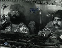 Cheech Marin & Tommy Chong Signed Autograph 11x14 Photo Up In Smoke Beckett COA