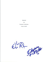Ellar Coltrane & Patricia Arquette Signed Autograph BOYHOOD Movie Script COA VD