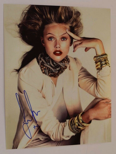 Frida Gustavsson Signed Autographed 11x14 Photo Victoria's Secret Model COA VD