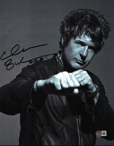 Clem Burke Signed Autographed 11x14 Photo Blondie Drummer Beckett COA