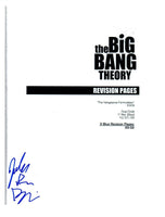 John Ross Bowie Signed THE Big Bang Theory The Vengeance Formulation Script COA