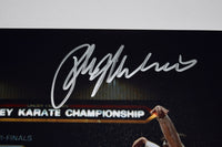Ralph Macchio Signed Autograph 11x14 Photo The Karate Kid Crane Kick Beckett COA