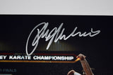 Ralph Macchio Signed Autograph 11x14 Photo The Karate Kid Crane Kick Beckett COA